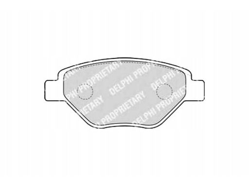 Klocek Hamulcowy Kpl. Lp1866