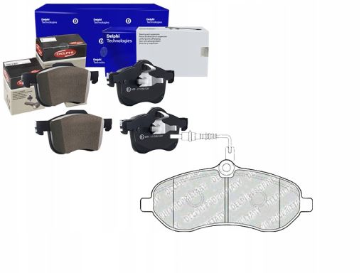 Klocek Hamulcowy Kpl. Lp1995