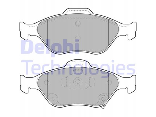 Klocek Hamulcowy Kpl. Lp2005