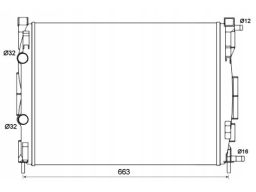 Chłodnica Silnika 58327