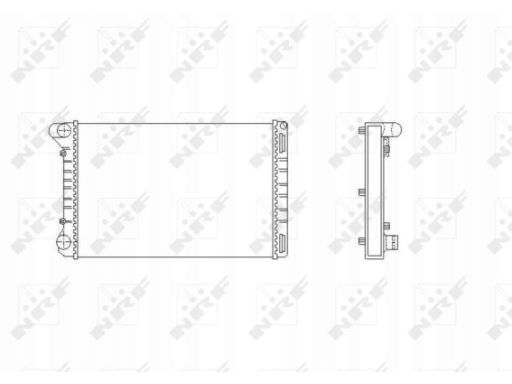Chłodnica Silnika 53665