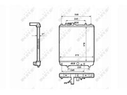 Chłodnica Silnika 53862