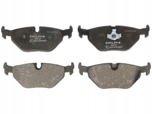 Klocek Hamulcowy Kpl. Lp555