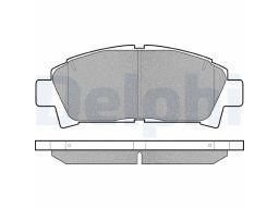 Klocek Hamulcowy Kpl. Lp940