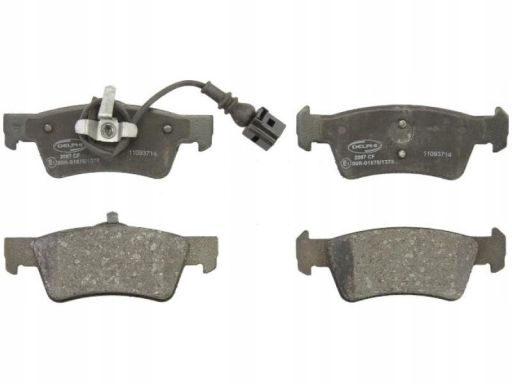 Klocek Hamulcowy Kpl. Lp2087