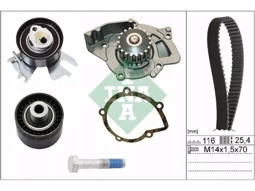 Zestaw Paska Rozrządu + Pompa Cieczy Chł 530 0449 30