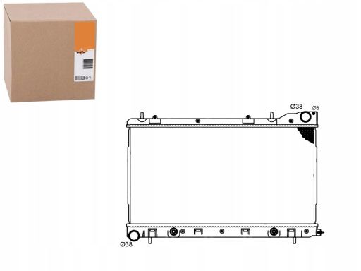 Chłodnica Silnika 53711