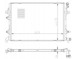 Chłodnica Silnika 550089