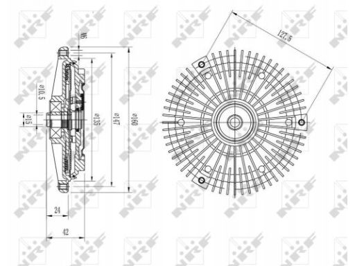 Sprzęgło Wentylatora Chodnicy 49617