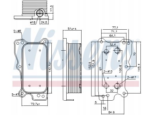 Chłodnica Oleju 90783
