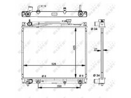 Chłodnica Silnika 53289