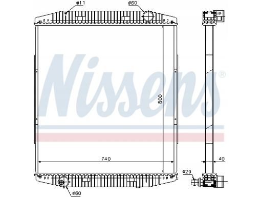 Chłodnica Silnika 619730