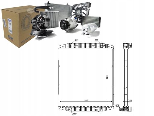 Chłodnica Silnika 619730