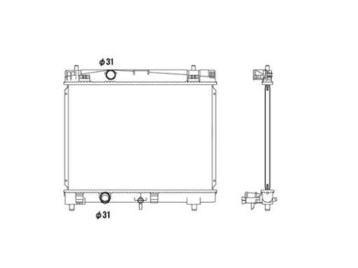 Chłodnica Silnika 53533