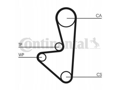 Zestaw Paska Rozrządu Ct607K1