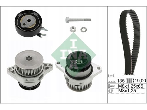 Zestaw Paska Rozrządu + Pompa Cieczy Chł 530 0166 30