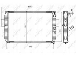 Chłodnica Silnika 51564