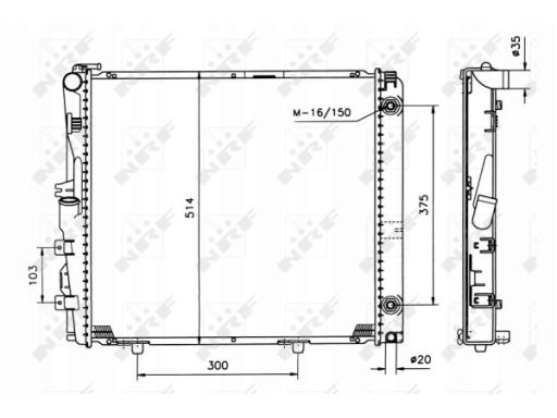 Chłodnica Silnika 526573