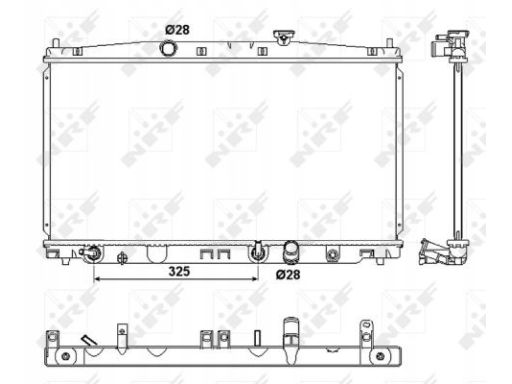Chłodnica Silnika 53094