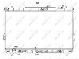 Chłodnica Silnika 53161