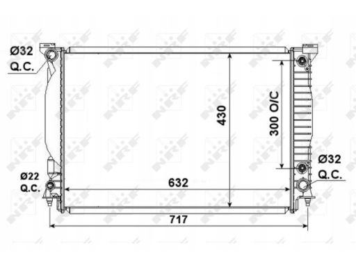 Chłodnica Silnika 53190