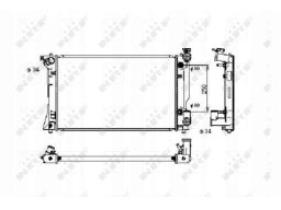 Chłodnica Silnika 53395