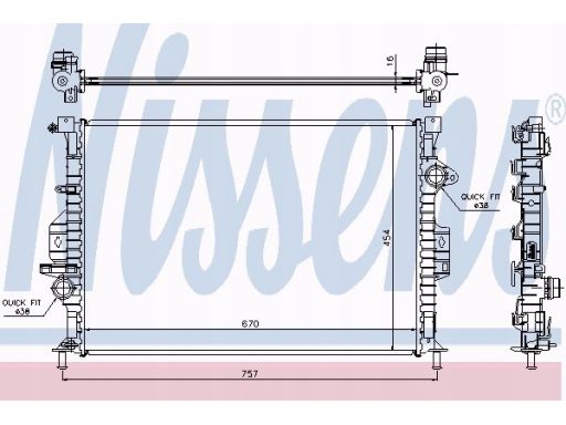 Chłodnica Silnika 66857