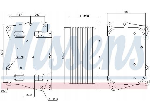 Chłodnica Oleju 91274