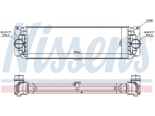 Chłodnica Powietrza Doładowującego 96526
