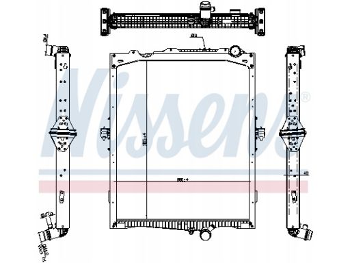Chłodnica Silnika 65479