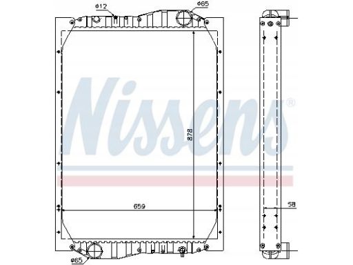 Chłodnica Silnika 69601A