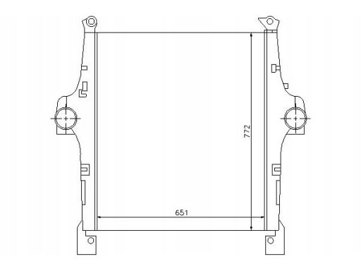 Chłodnica Powietrza Doładowującego 97047