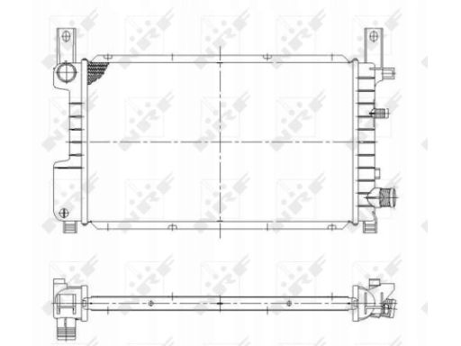 Chłodnica Silnika 55314