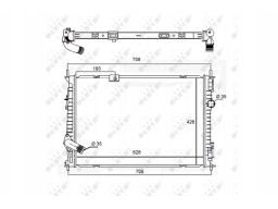 Chłodnica Silnika 58455