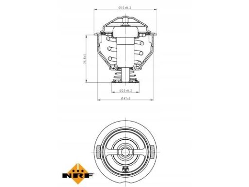 Termostat Środka Chłodzącego 725209