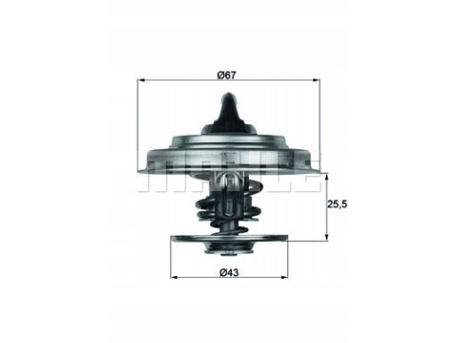 Termostat Środka Chłodzącego Tx 18 75D