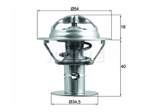 Termostat Środka Chłodzącego Tx 180 86D