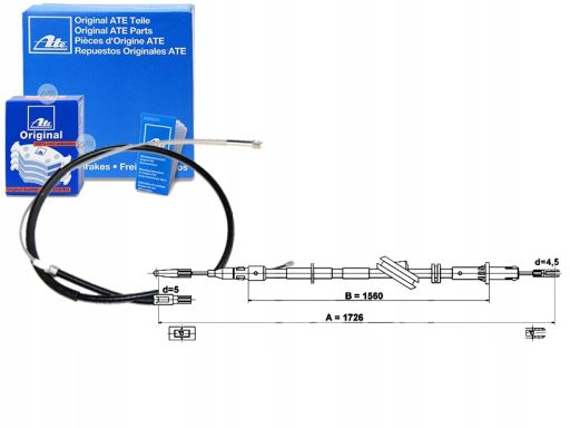 Linka Hamulca Postojowego 24.3727-0448.2
