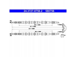 Linka Hamulca Postojowego 24.3727-0756.2