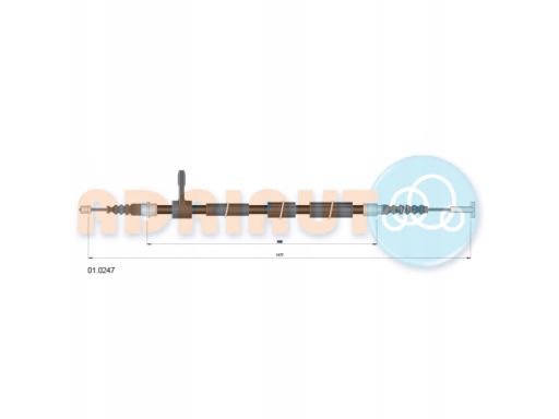 Linka Hamulca Postojowego 01.0247