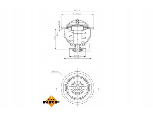 Termostat Środka Chłodzącego 725140