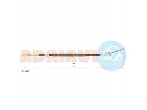 Linka Hamulca Postojowego 27.0278