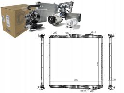 Chłodnica Silnika 672900