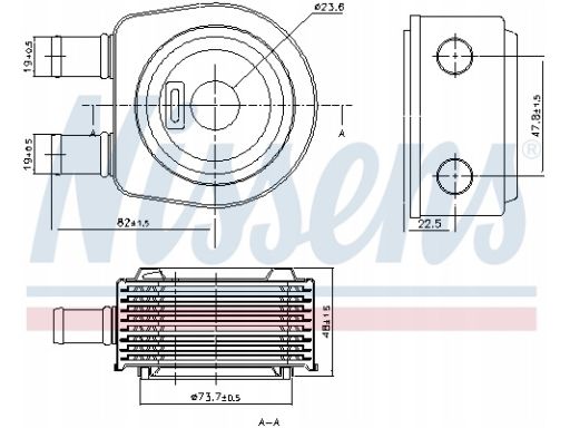 Chłodnica Oleju 90798