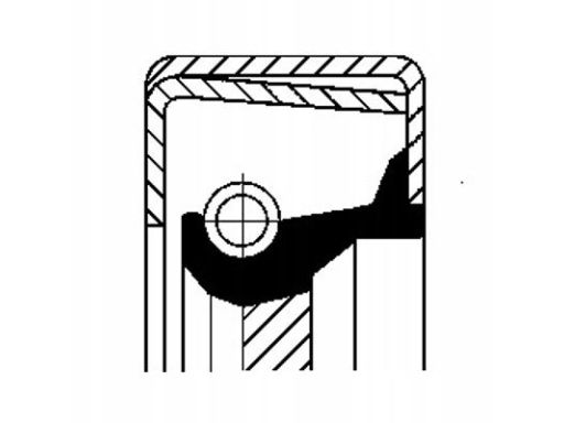 Uszczelniacz Wałka Manualnej Skrzyni Bie 12014346B