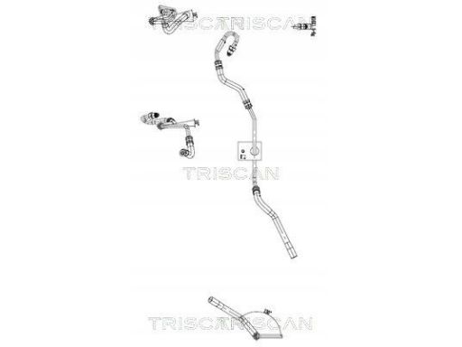 8516 29058 Przewód Wspomagania Audi Q7 06-15 Vw Tou Triscan