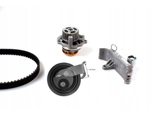 Pk05728 Rozrząd Kpl. (Pasek + Rolka + Pompa Cieczy) Pasuje Do: Audi A6