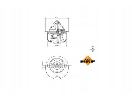 Termostat Środka Chłodzącego 725057