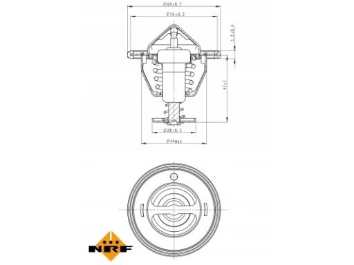 Termostat Środka Chłodzącego 725107