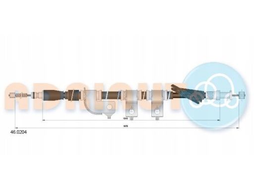 Linka Hamulca Postojowego 46.0204